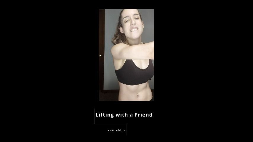 Athletic, Petite Girl Needs Help to Lift