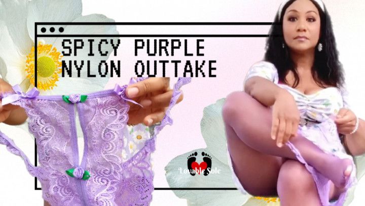 Spicy Purple Nylon Outtake