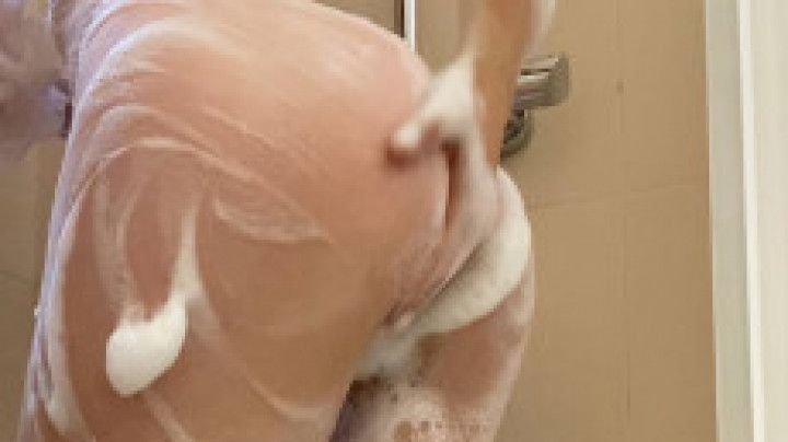 Masturbating in the shower