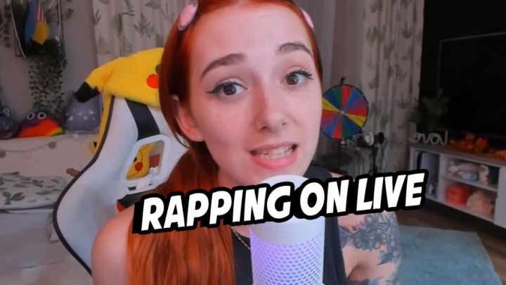 rapping on live