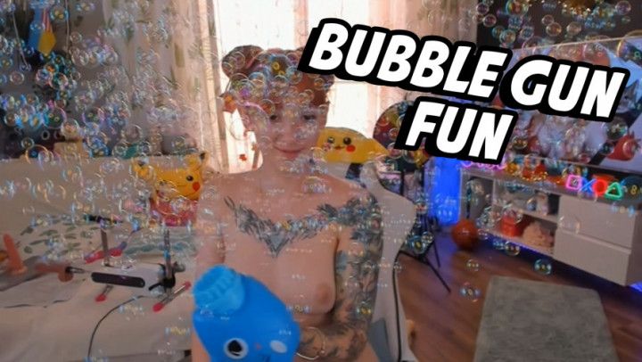 bubble gun fun