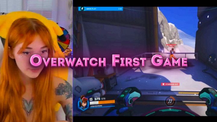 Overwatch First Game I sucked