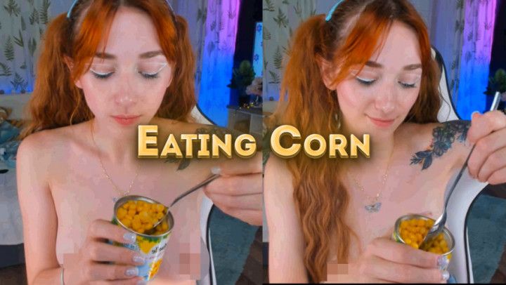 Eating Corn