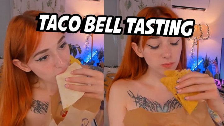 taco bell tasting