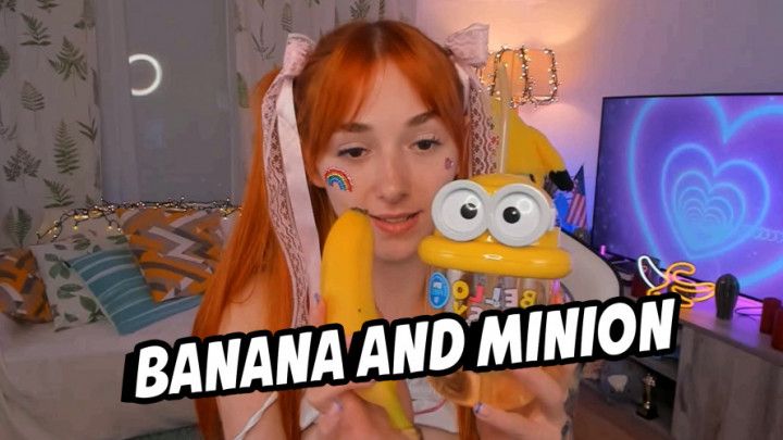 banana and minion