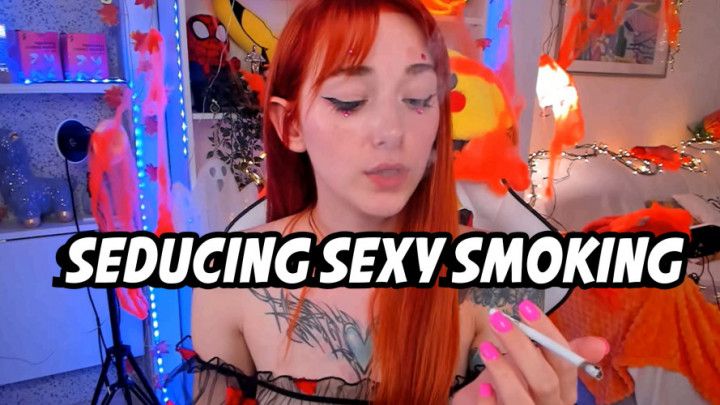 Seducing sexy Smoking