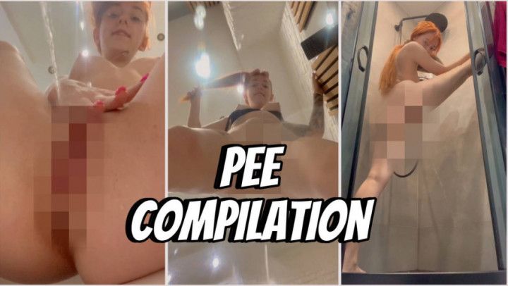 Pee Compilation best shoots