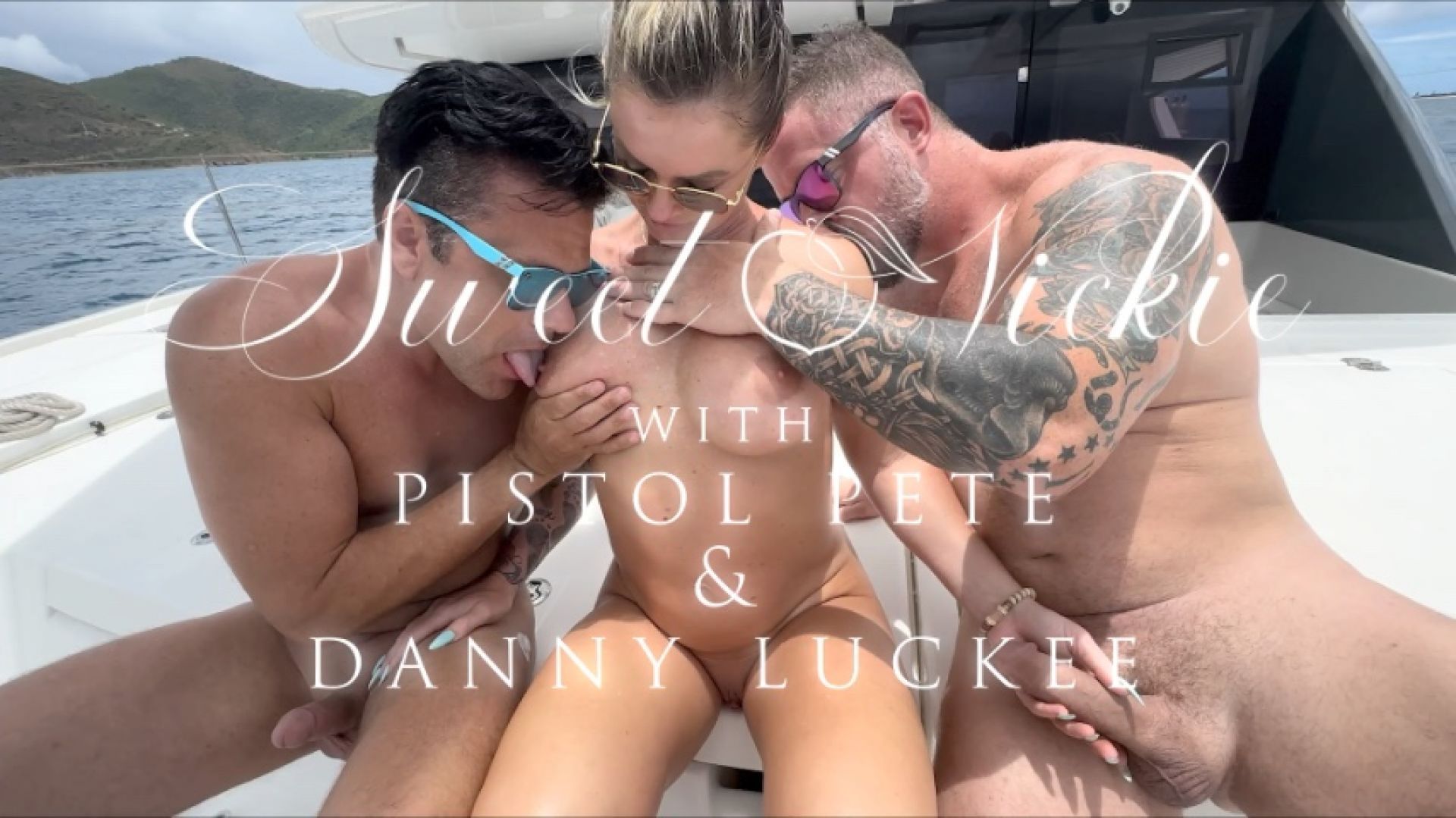 MFM w/DVP on boat &amp; double creampie - Danny Luckee