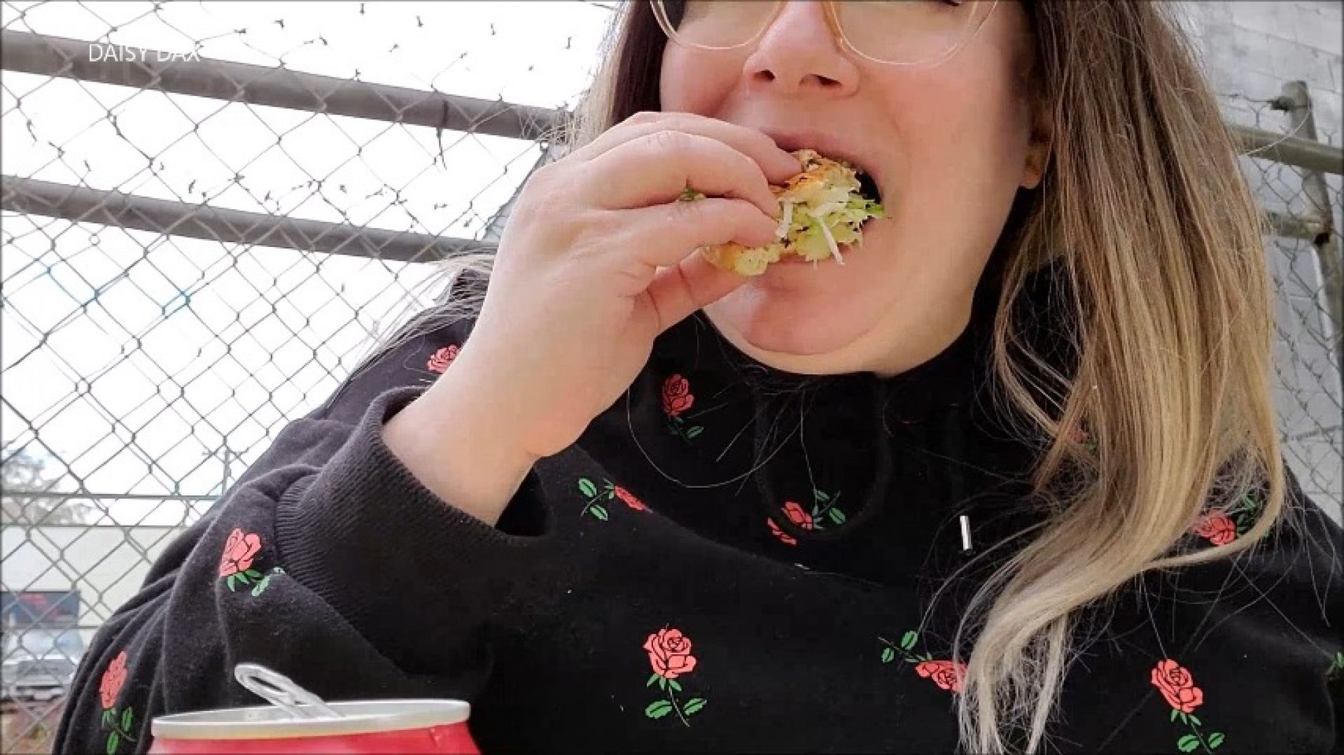 BBW Busted Eating In Public