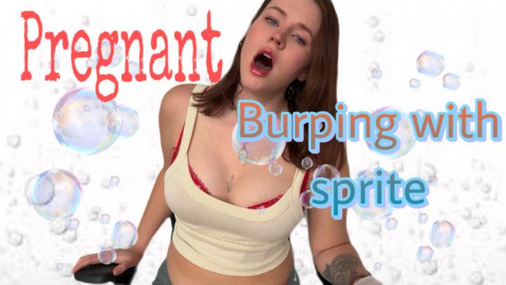 Pregnant burps