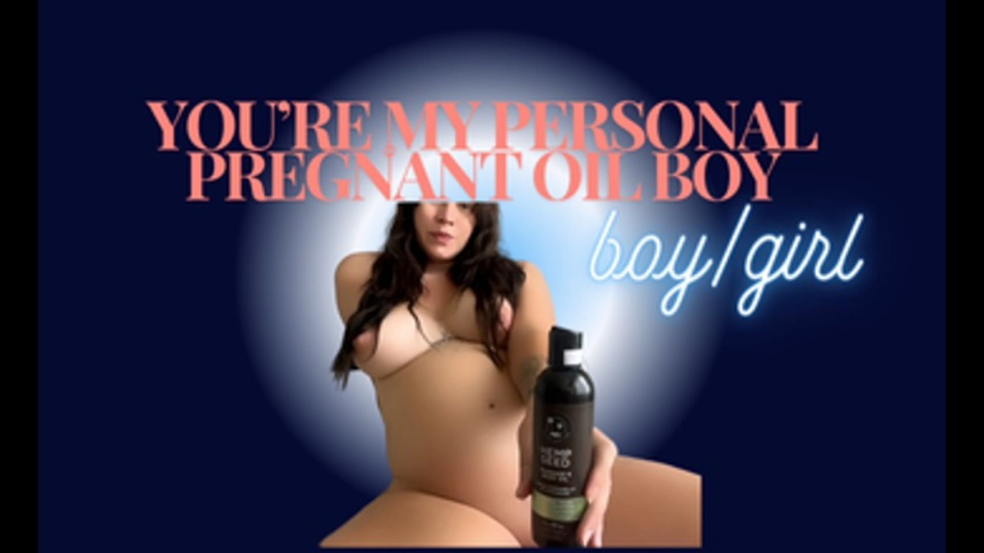 Pregnant Oil Boy