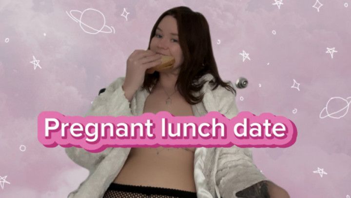 Pregnant lunch date