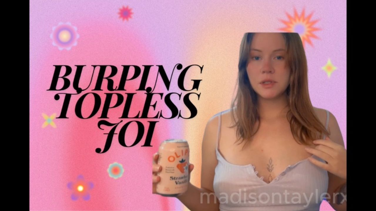 Topless Burps JOI