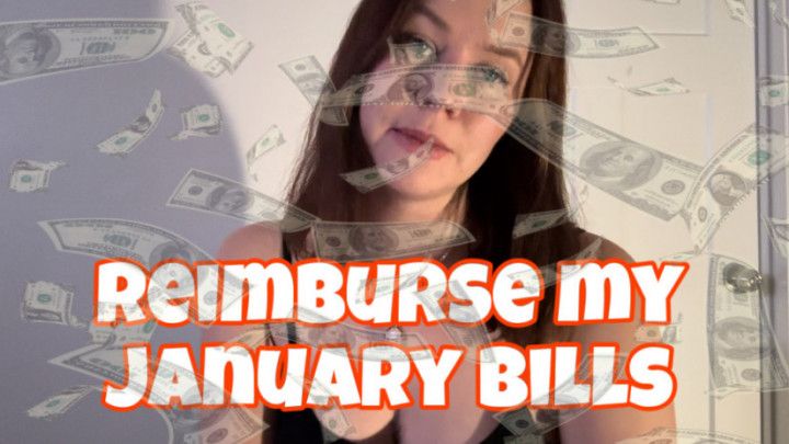 Reimburse January bills
