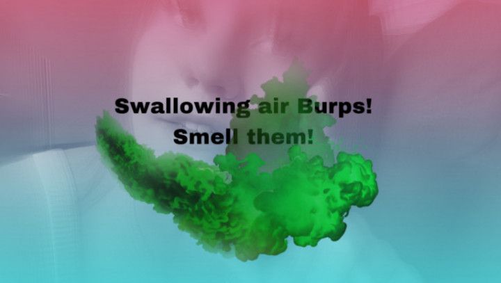 Air burps stinky