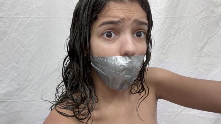 Sock Gag and Taped Mouth 1080p