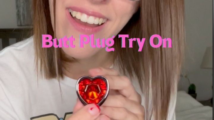 Butt Plug Try On