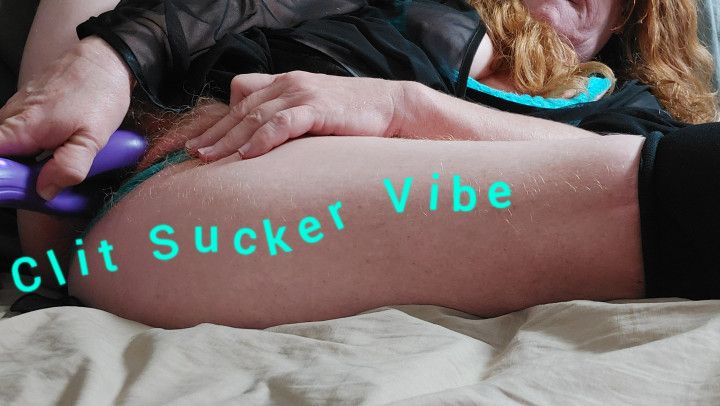 Fun with Clit Sucker Vibe