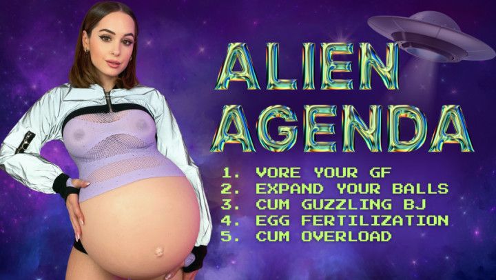 Alien Agenda Vore, Cumflation, Belly and Ball Expansion