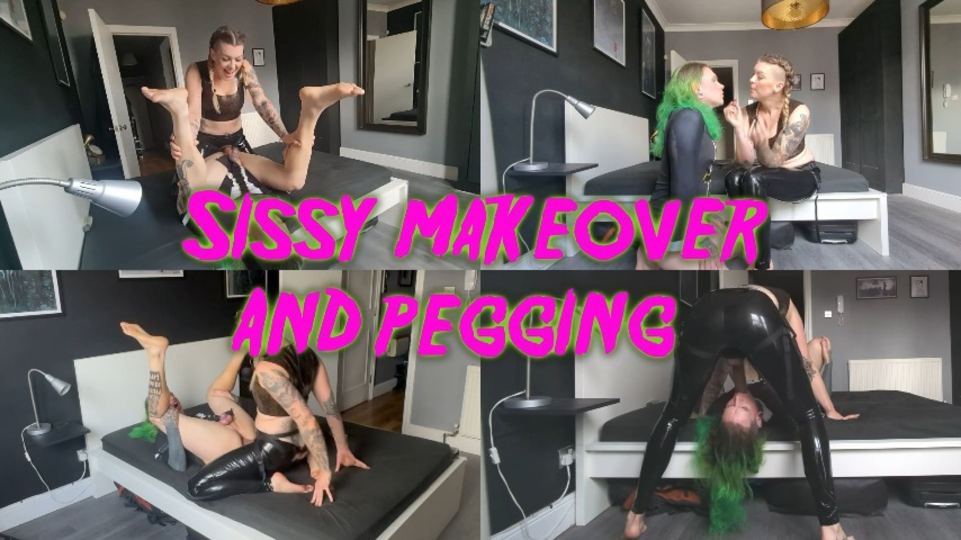 Sissy Makeover and Pegging ft Lady Valeska