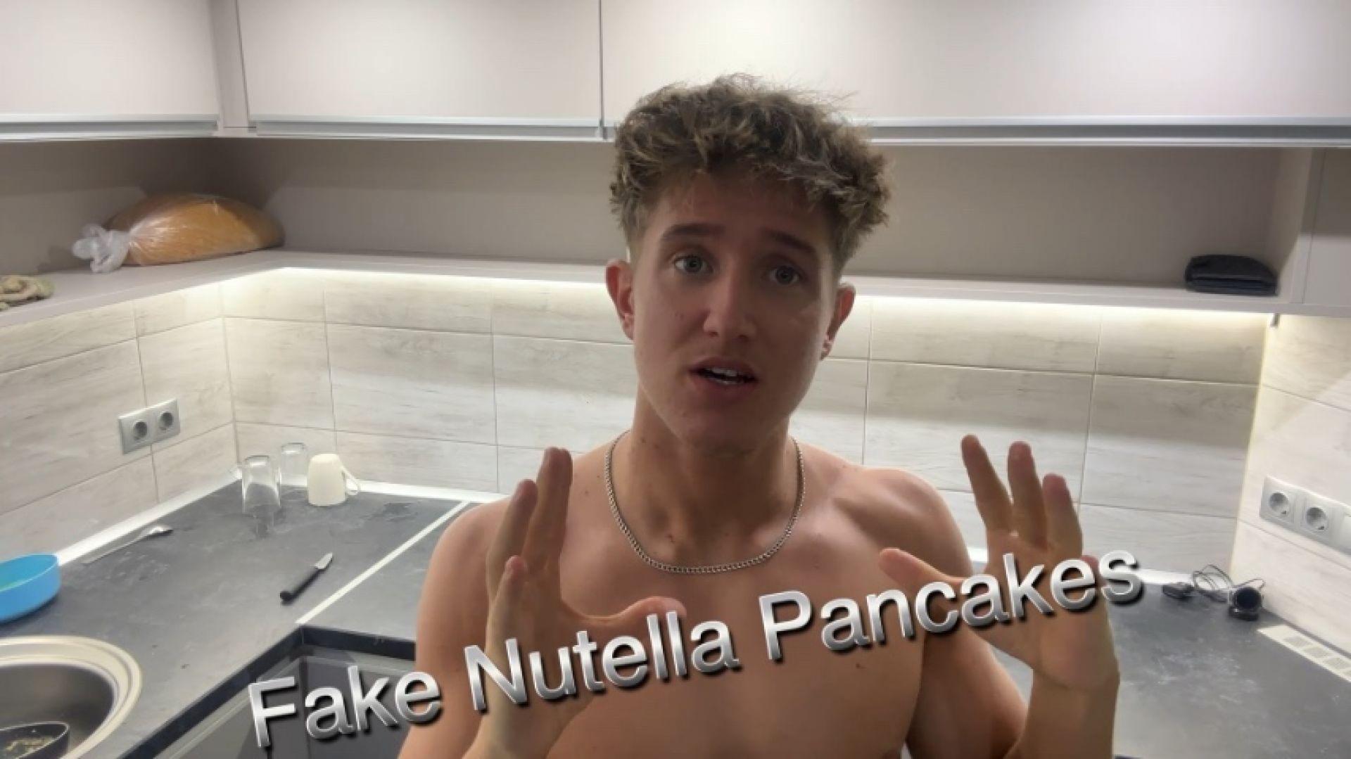 Fake Nutella Pancakes , Naked Cooking