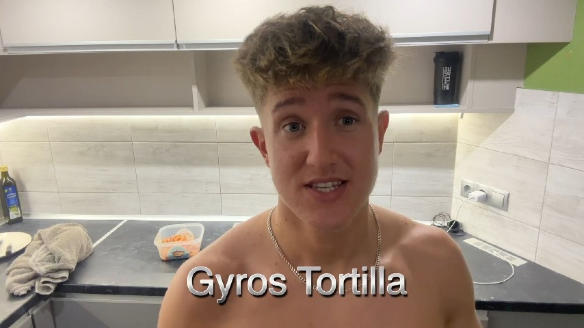 Gyros Tortilla , Naked Cooking