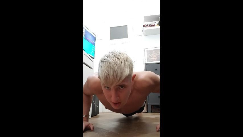 50 Push-Ups To Flex A Little