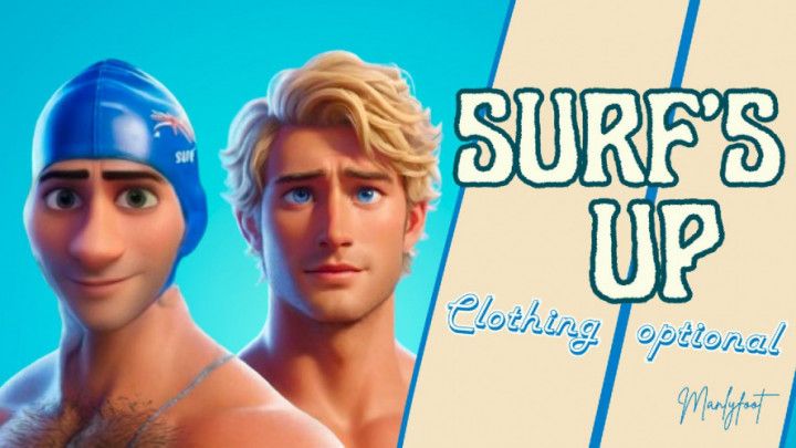 Step Gay Dad Series - Surfs Up - Clothing Optional