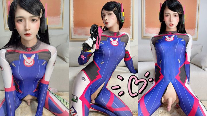 Wanna Have Some Fun with D.VA Dickgirl