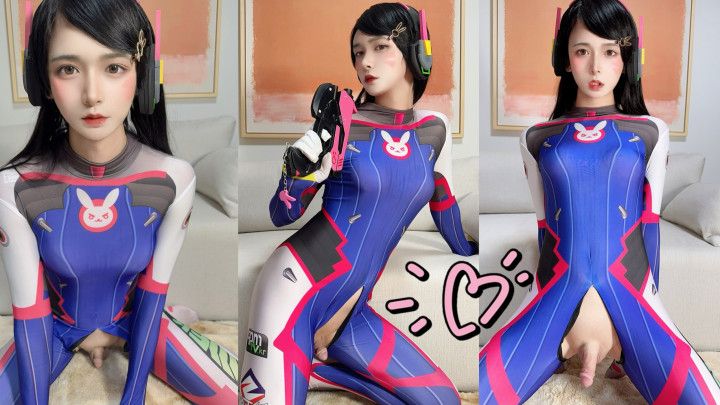 Wanna Have Some Fun with D.VA Dickgirl