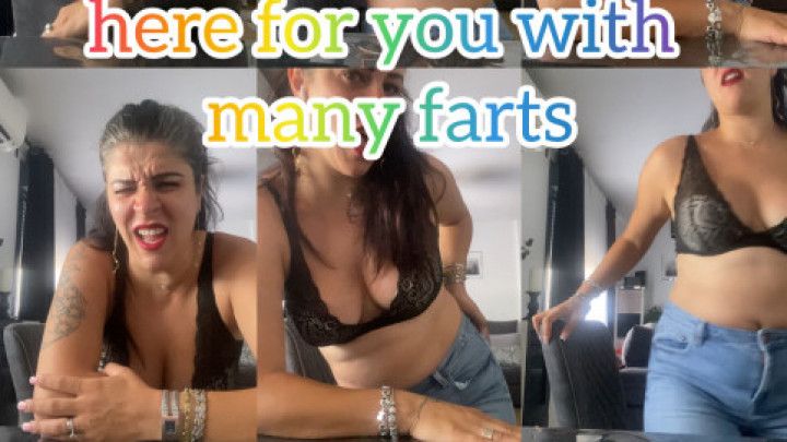 here for you with many farts