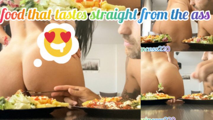 food that tastes straight from the ass