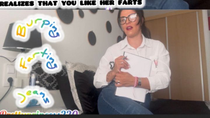 The psychologist already realizes that you like her farts