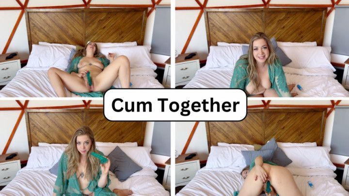 Cum Together - Anal Jerk Off Along With Elle Eros