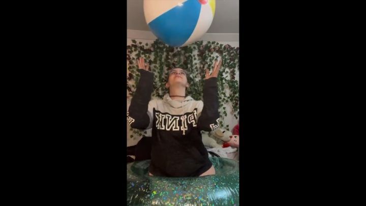 Blowing Up My Tube and Beach Ball