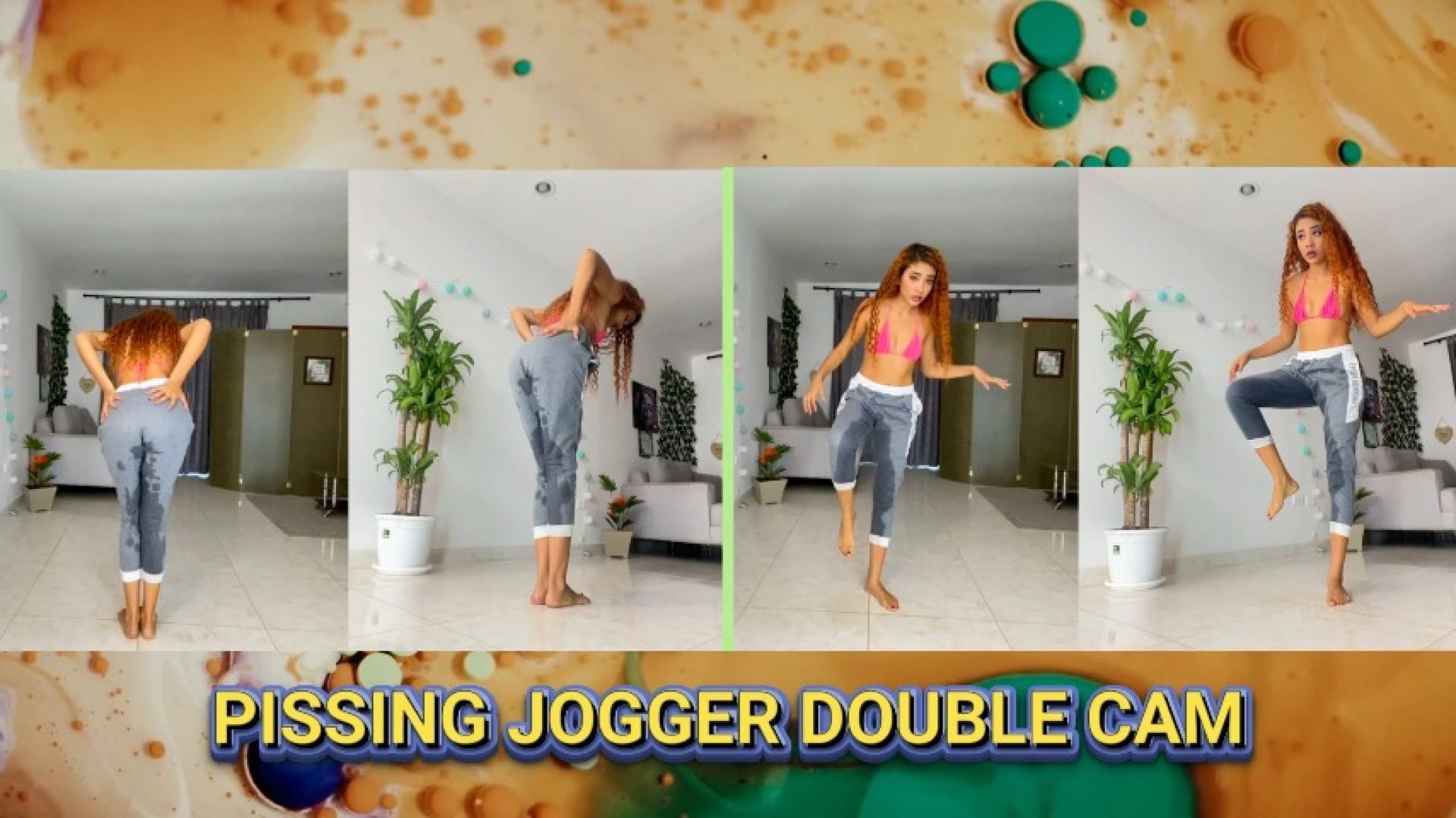 PISSING JOGGER DOUBLE CAM