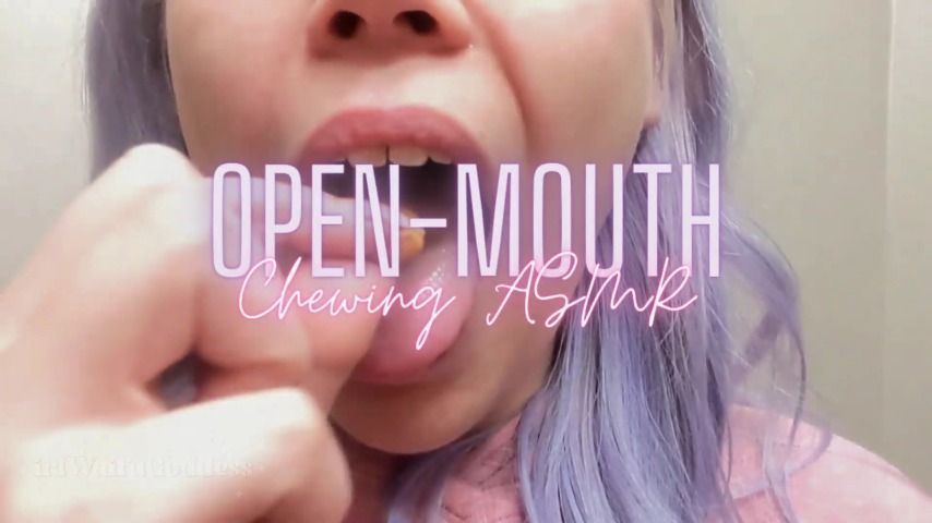 Open-Mouth Chewing ASMR