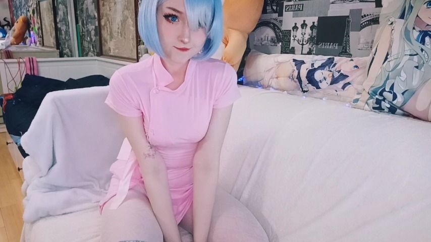 Nurse Rem tries anal