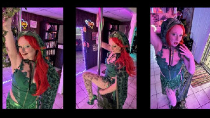 Poison Ivy Burlesque Pole Dance