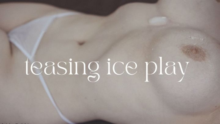 sensual ice play