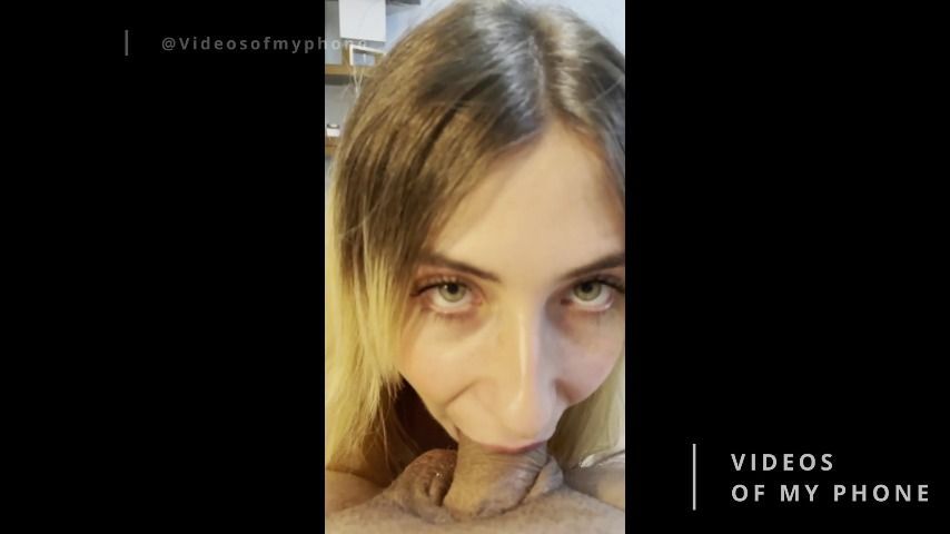 Pov blowjob looking you in the eyes