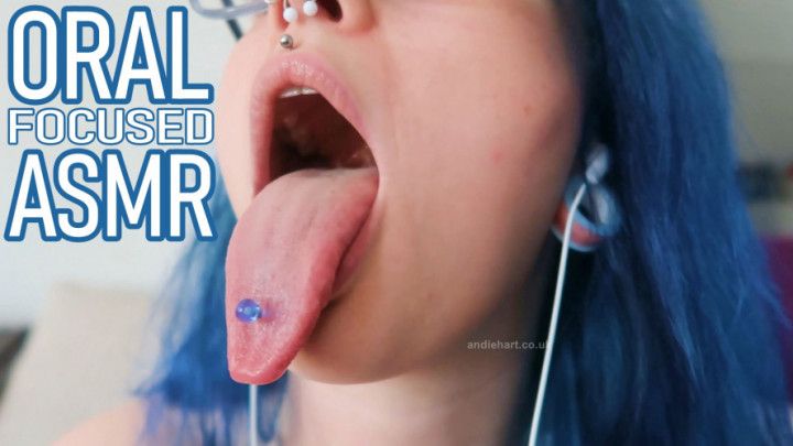 ORAL FOCUSED ASMR MIX LONG TONGUE + BIG NATURAL LIPS