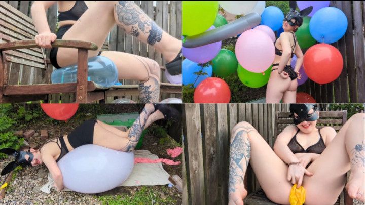 Huge Outdoor Multi-Pop Balloon Fun