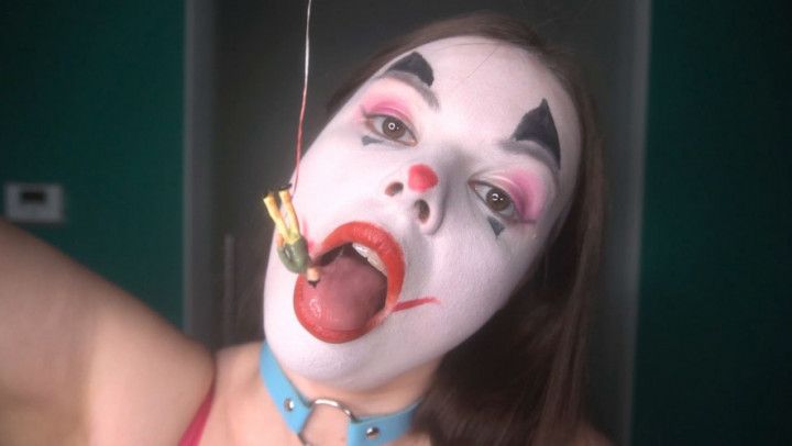 Clown Vore! Clowngirl Giantess Sensually Eats You