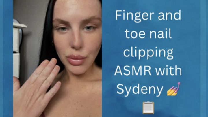 Nail clipping ASMR