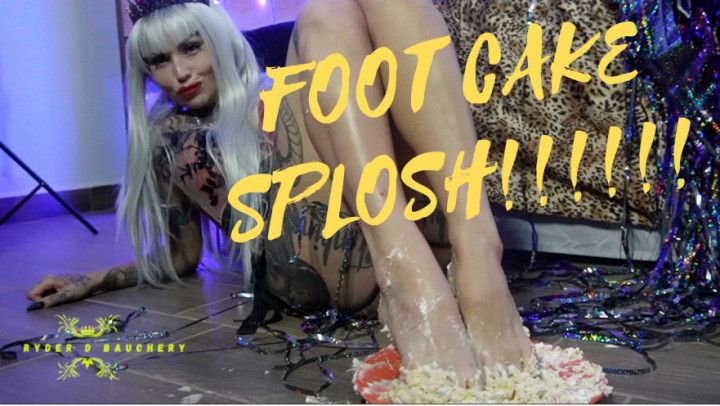 BIRTHDAY FOOT SPLOSH!!! 4K