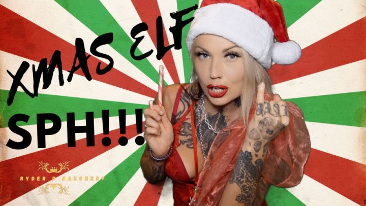 SEXY XMAS ELF LAUGHS AT YOUR TINY COCK