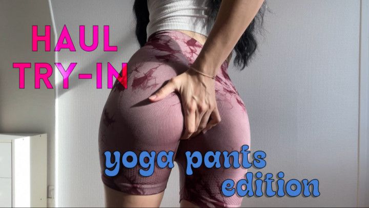 Haul &amp; try-in, yoga pants edition