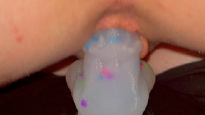 Riding Reverse Cowgirl; Getting Pounded Until I Cum