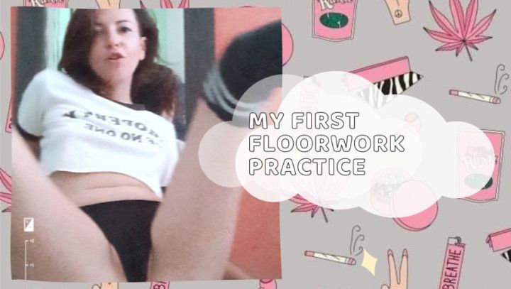 My first floorwork practice